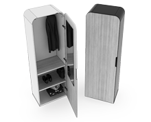 کمد-لباس-و-لوازم-شخصی-با-یک-درب-چوبی-با-قلاب-آویز-برلیانت-تیپ-6305-41 -  - https://mohitara.com